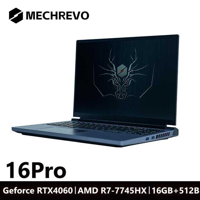 Игровой ноутбук MECHREVO 16Pro, 16", 16/512ГБ, R7 7745HX, RTX 4060