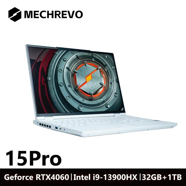 Ноутбук MECHREVO 15Pro, IPS, 2560х1600, i9-13900HX, RTX 4060, 32 Гб/1 ТБ, Windows 11