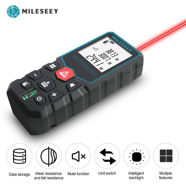 Лазерный дальномер Mileseey D2, 40 м (и другая дальность)